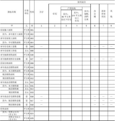 房地產開發經營情況(X204-1)